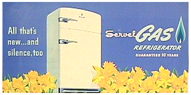 Vintage Servel Refrigerators Homepage